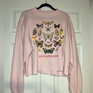 Butterfly Print Vintage SOFT super cute Women’s sweater